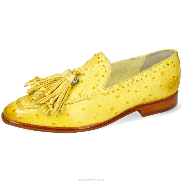 emma 11 mujer Melvin & Hamilton amarillo JRT41341 mocasines