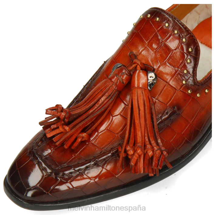 emma 11 mujer Melvin & Hamilton naranja JRT41420 mocasines