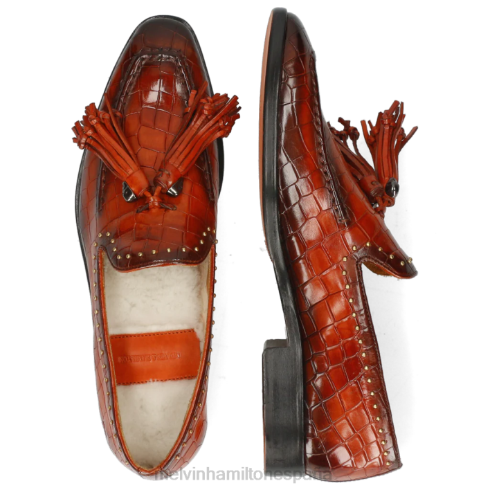 emma 11 mujer Melvin & Hamilton naranja JRT41420 mocasines