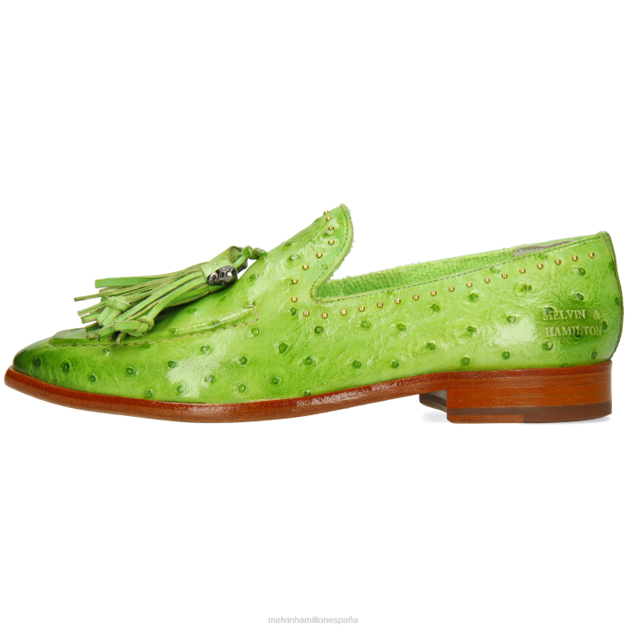 emma 11 mujer Melvin & Hamilton verde JRT41382 mocasines