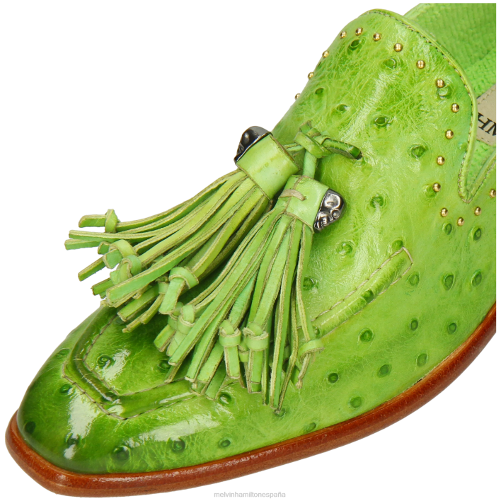 emma 11 mujer Melvin & Hamilton verde JRT41382 mocasines