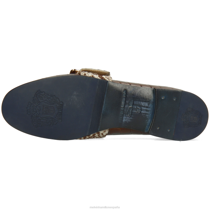 escarlata 21 mujer Melvin & Hamilton marrón JRT41387 mocasines