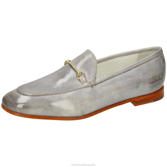 escarlata 22 mujer Melvin & Hamilton gris JRT41354 mocasines