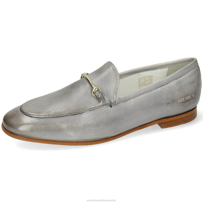 escarlata 22 mujer Melvin & Hamilton gris JRT41416 mocasines