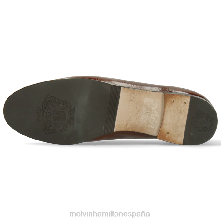 escarlata 22 mujer Melvin & Hamilton marrón JRT41413 mocasines