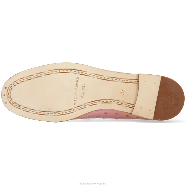 escarlata 22 mujer Melvin & Hamilton rosa JRT41307 mocasines