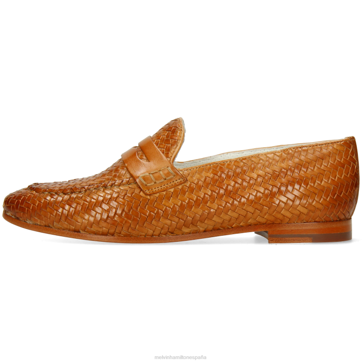 escarlata 52 mujer Melvin & Hamilton marrón JRT41378 mocasines
