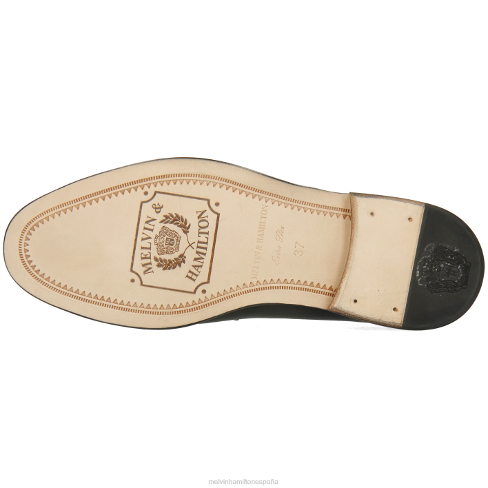 gianna 1 mujer Melvin & Hamilton negro JRT41325 mocasines