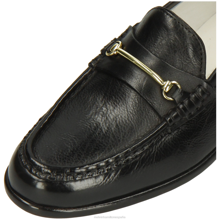 gianna 1 mujer Melvin & Hamilton negro JRT41325 mocasines