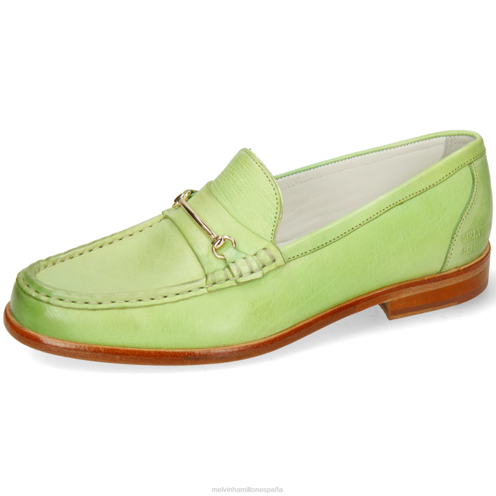 gianna 1 mujer Melvin & Hamilton verde JRT41336 mocasines