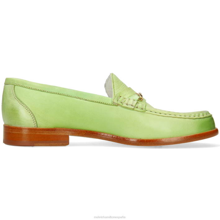 gianna 1 mujer Melvin & Hamilton verde JRT41336 mocasines