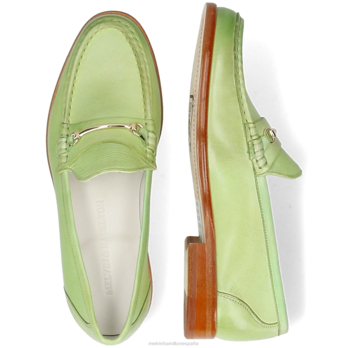 gianna 1 mujer Melvin & Hamilton verde JRT41336 mocasines