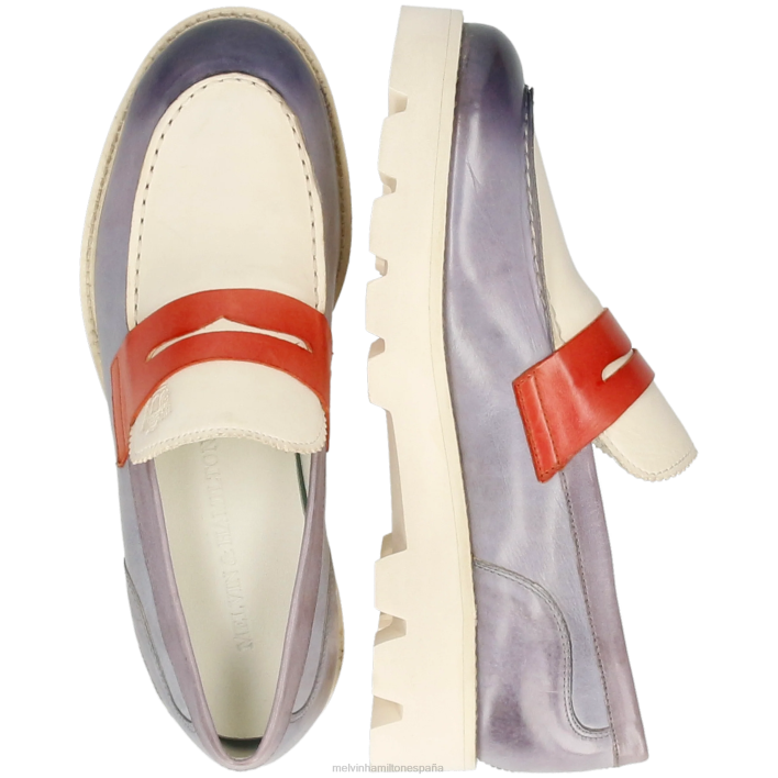 jade 12 mujer Melvin & Hamilton multi JRT41396 mocasines
