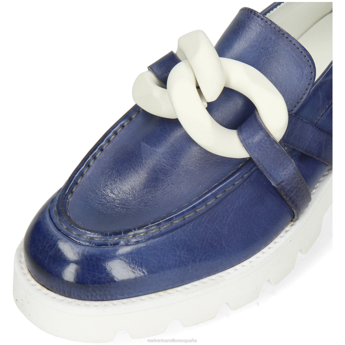 jade 32 mujer Melvin & Hamilton azul JRT41442 mocasines