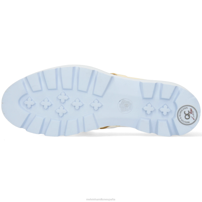 jade 32 mujer Melvin & Hamilton blanco JRT41457 mocasines