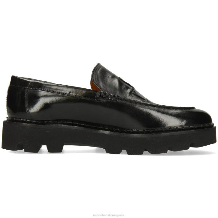 jade 39 mujer Melvin & Hamilton negro JRT41406 mocasines