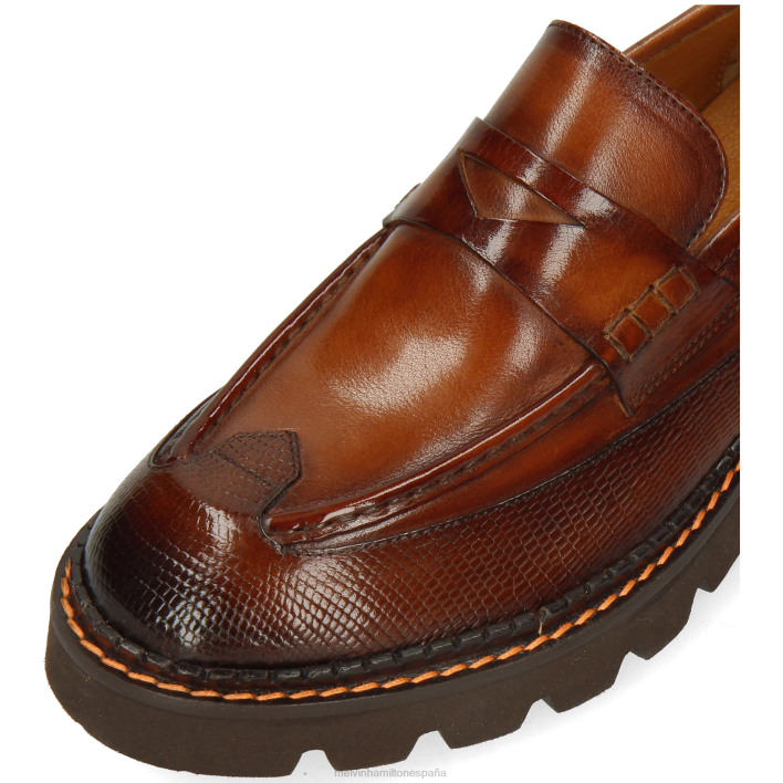 jade 43 mujer Melvin & Hamilton marrón JRT41415 mocasines