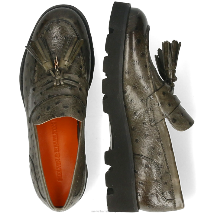 jade 44 mujer Melvin & Hamilton verde JRT41315 mocasines
