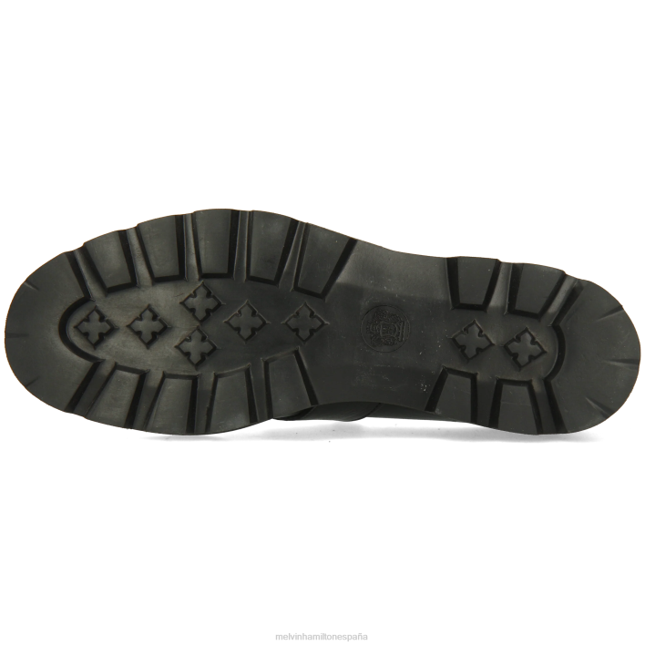 jade 53 mujer Melvin & Hamilton negro JRT41346 mocasines