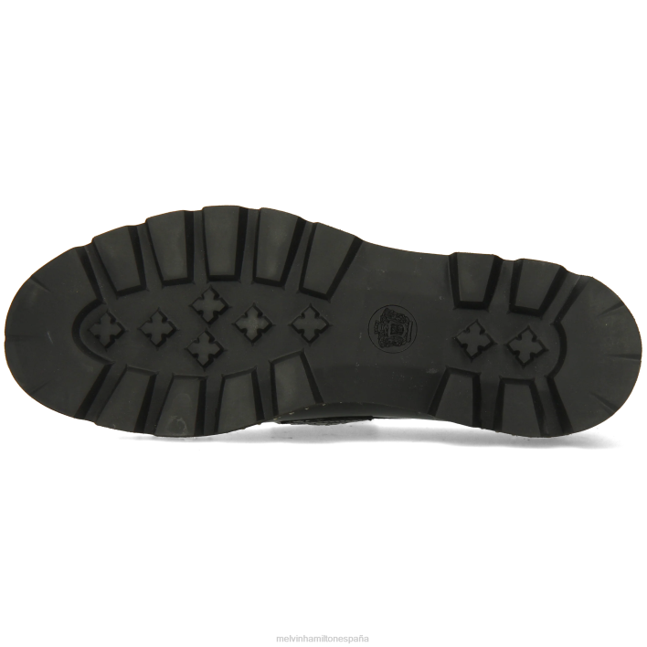 jade 55 mujer Melvin & Hamilton negro JRT41386 mocasines