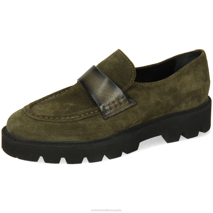 jade 58 mujer Melvin & Hamilton verde JRT41327 mocasines