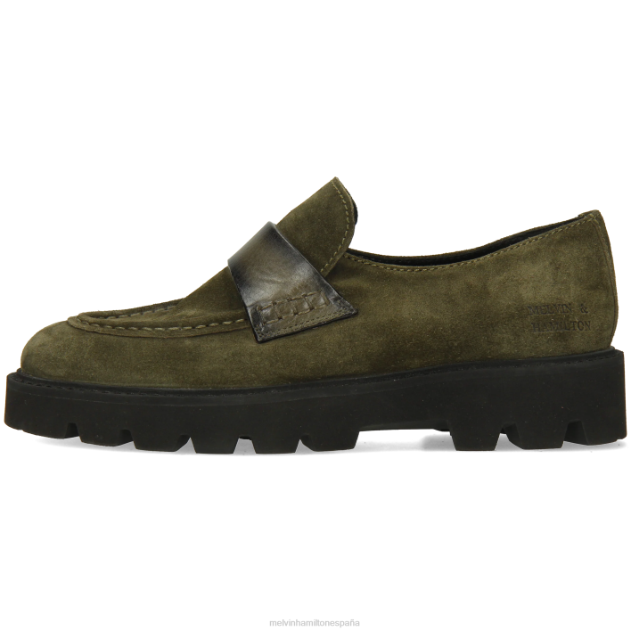 jade 58 mujer Melvin & Hamilton verde JRT41327 mocasines