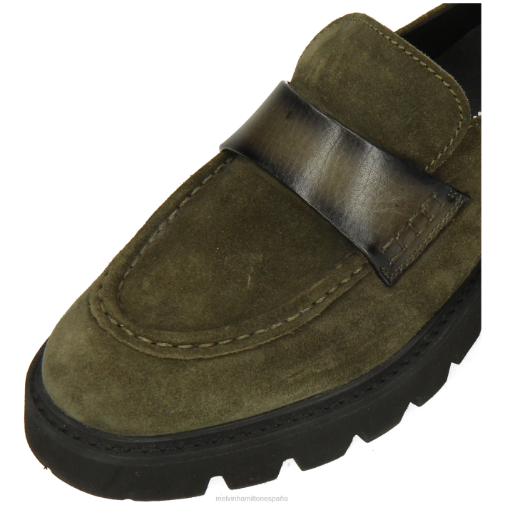 jade 58 mujer Melvin & Hamilton verde JRT41327 mocasines