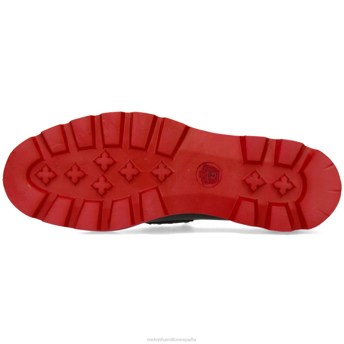 jade 6 mujer Melvin & Hamilton negro JRT41383 mocasines