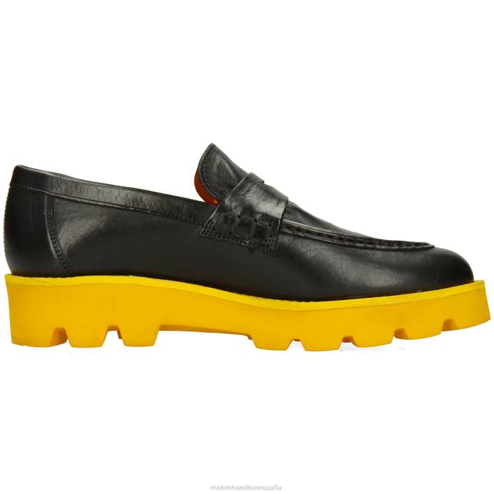 jade 6 mujer Melvin & Hamilton negro JRT41393 mocasines