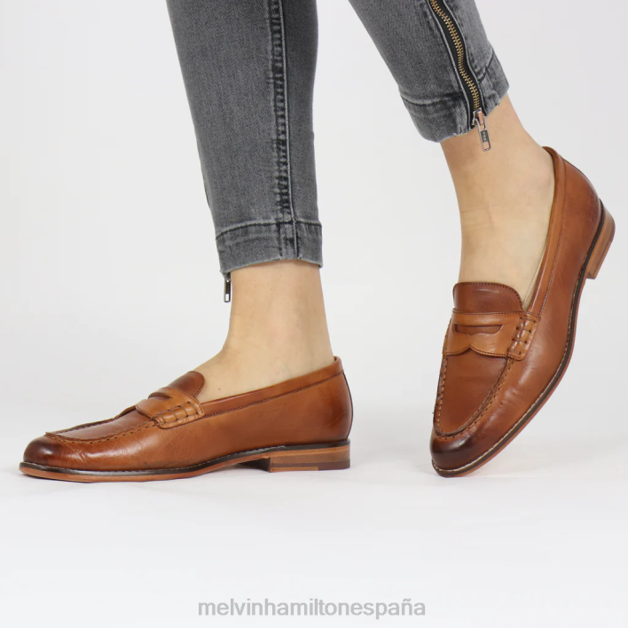 mía 1 mujer Melvin & Hamilton marrón JRT41472 mocasines