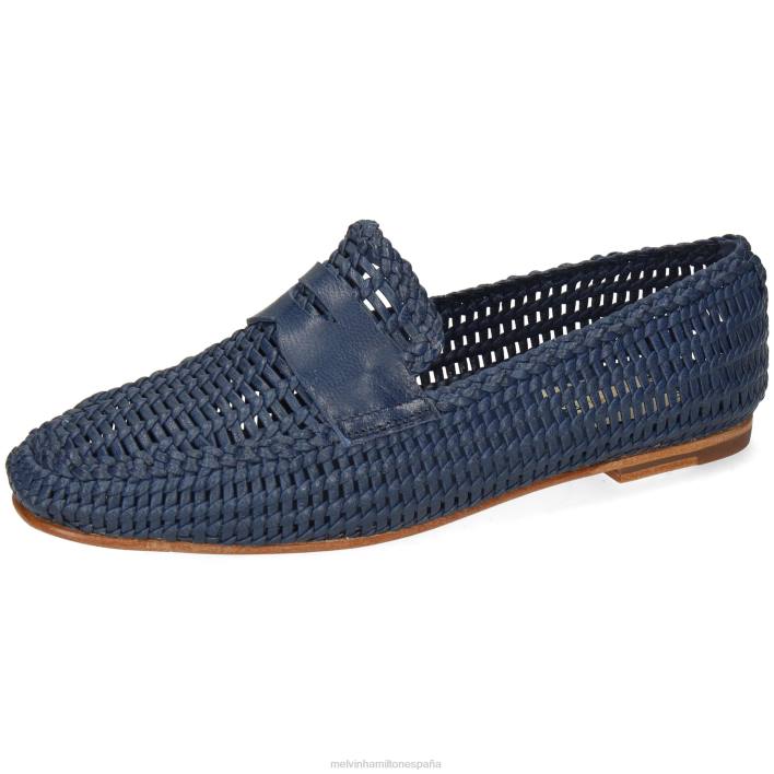 mandy 4 mujer Melvin & Hamilton azul JRT41471 mocasines