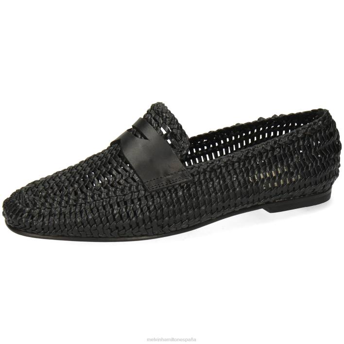 mandy 4 mujer Melvin & Hamilton negro JRT41425 mocasines