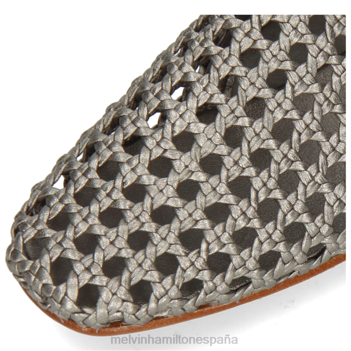 melly 7 mujer Melvin & Hamilton plata JRT41469 mocasines
