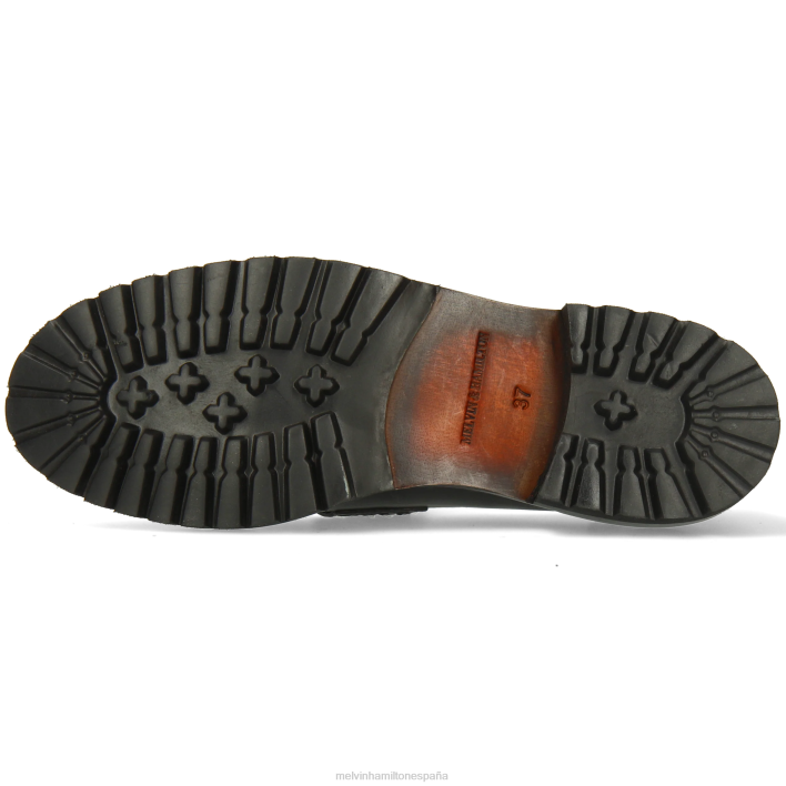 reina 15 mujer Melvin & Hamilton negro JRT41310 mocasines