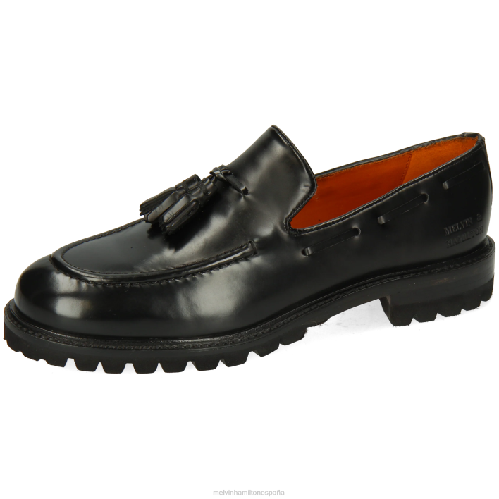 reina 2 mujer Melvin & Hamilton negro JRT41385 mocasines