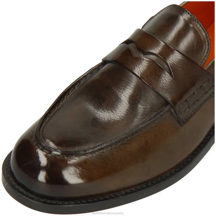 reina 4 mujer Melvin & Hamilton caqui JRT41392 mocasines