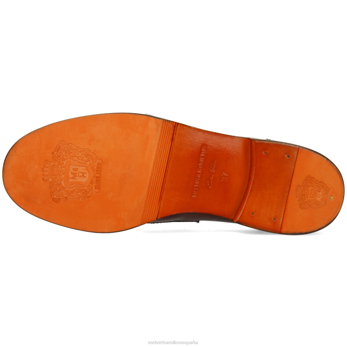 reina 4 mujer Melvin & Hamilton púrpura JRT41375 mocasines