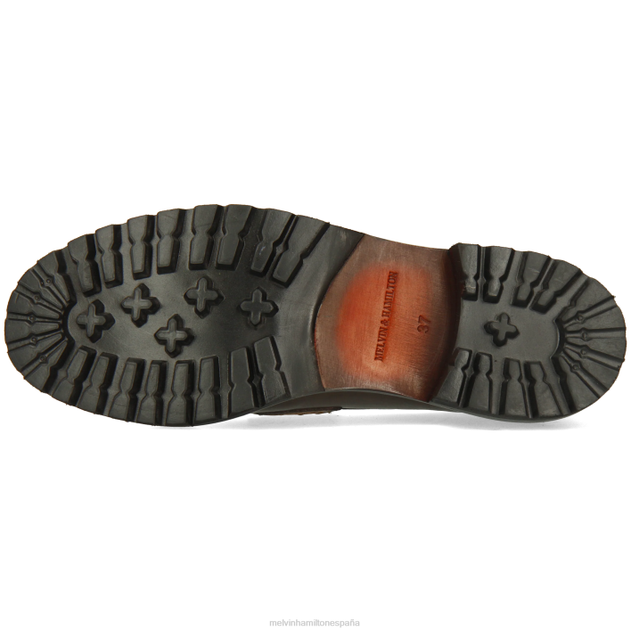 reina 6 mujer Melvin & Hamilton marrón JRT41384 mocasines