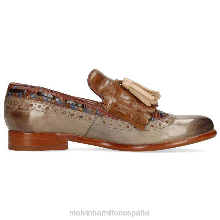 selina 3 mujer Melvin & Hamilton gris JRT41475 mocasines