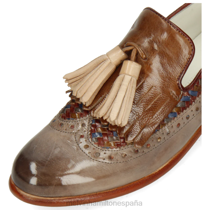 selina 3 mujer Melvin & Hamilton gris JRT41475 mocasines