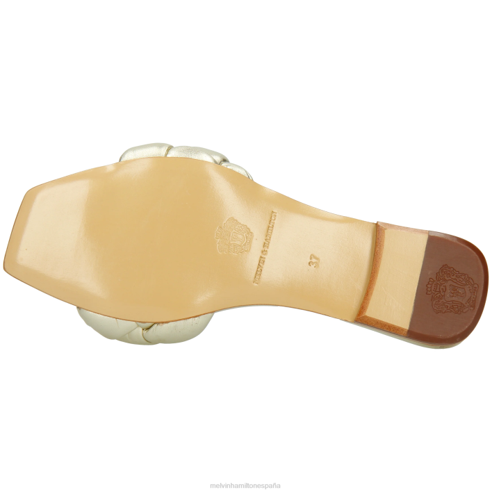 brooke 10 mujer Melvin & Hamilton plata JRT41609 mulas