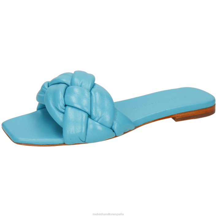 brooke 10 mujer Melvin & Hamilton turquesa JRT41589 mulas