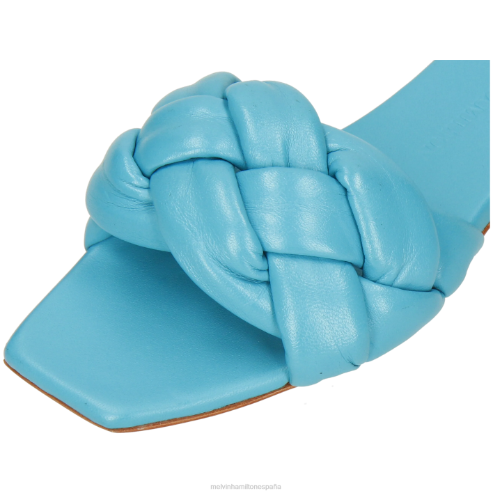 brooke 10 mujer Melvin & Hamilton turquesa JRT41589 mulas