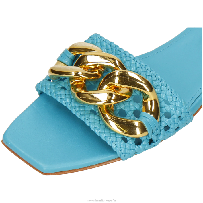 brooke 12 mujer Melvin & Hamilton turquesa JRT41603 mulas