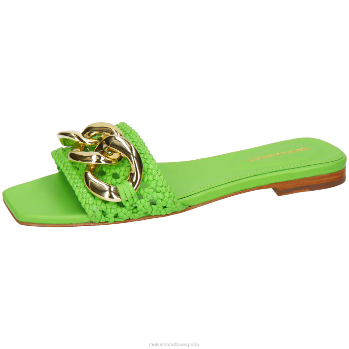 brooke 12 mujer Melvin & Hamilton verde JRT41612 mulas