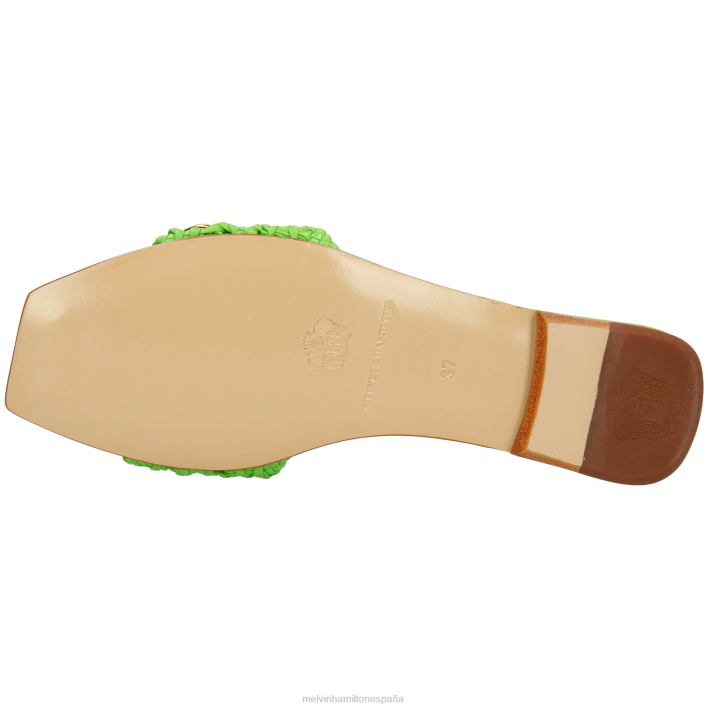 brooke 12 mujer Melvin & Hamilton verde JRT41612 mulas