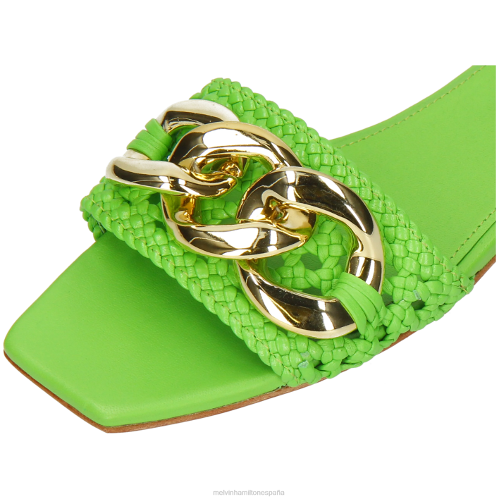 brooke 12 mujer Melvin & Hamilton verde JRT41612 mulas