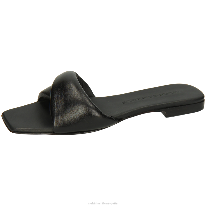 brooke 13 mujer Melvin & Hamilton negro JRT41560 mulas