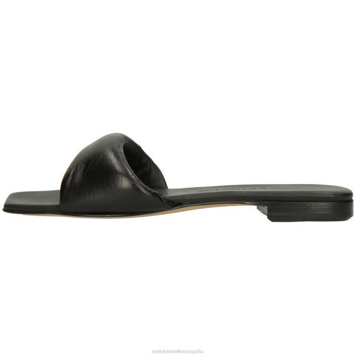 brooke 13 mujer Melvin & Hamilton negro JRT41560 mulas