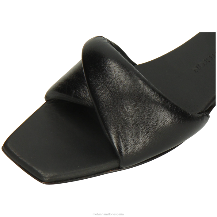 brooke 13 mujer Melvin & Hamilton negro JRT41560 mulas